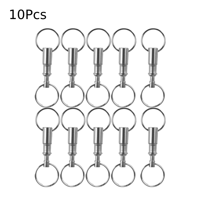 Chain Lock Combination - Llaveros dobles desmontables, accesorio de liberación