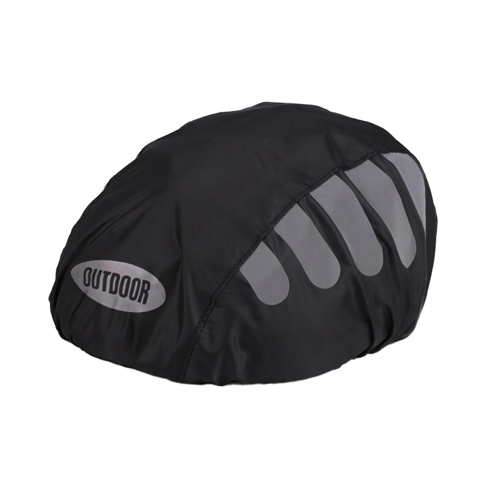 Cycling Commute In Rain - Funda impermeable para casco de bicicleta,