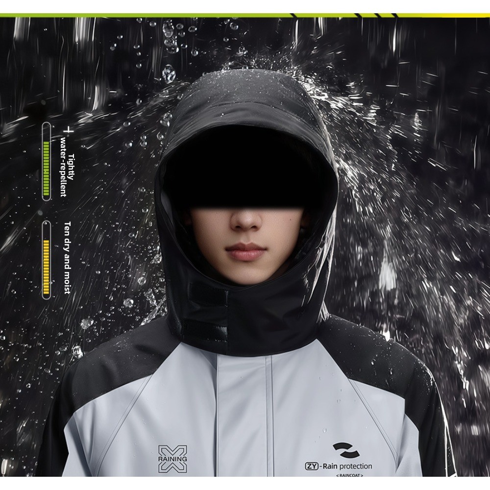 Traje de Lluvia de Dos Piezas  - Cycling Commute In Rain reseña y precio