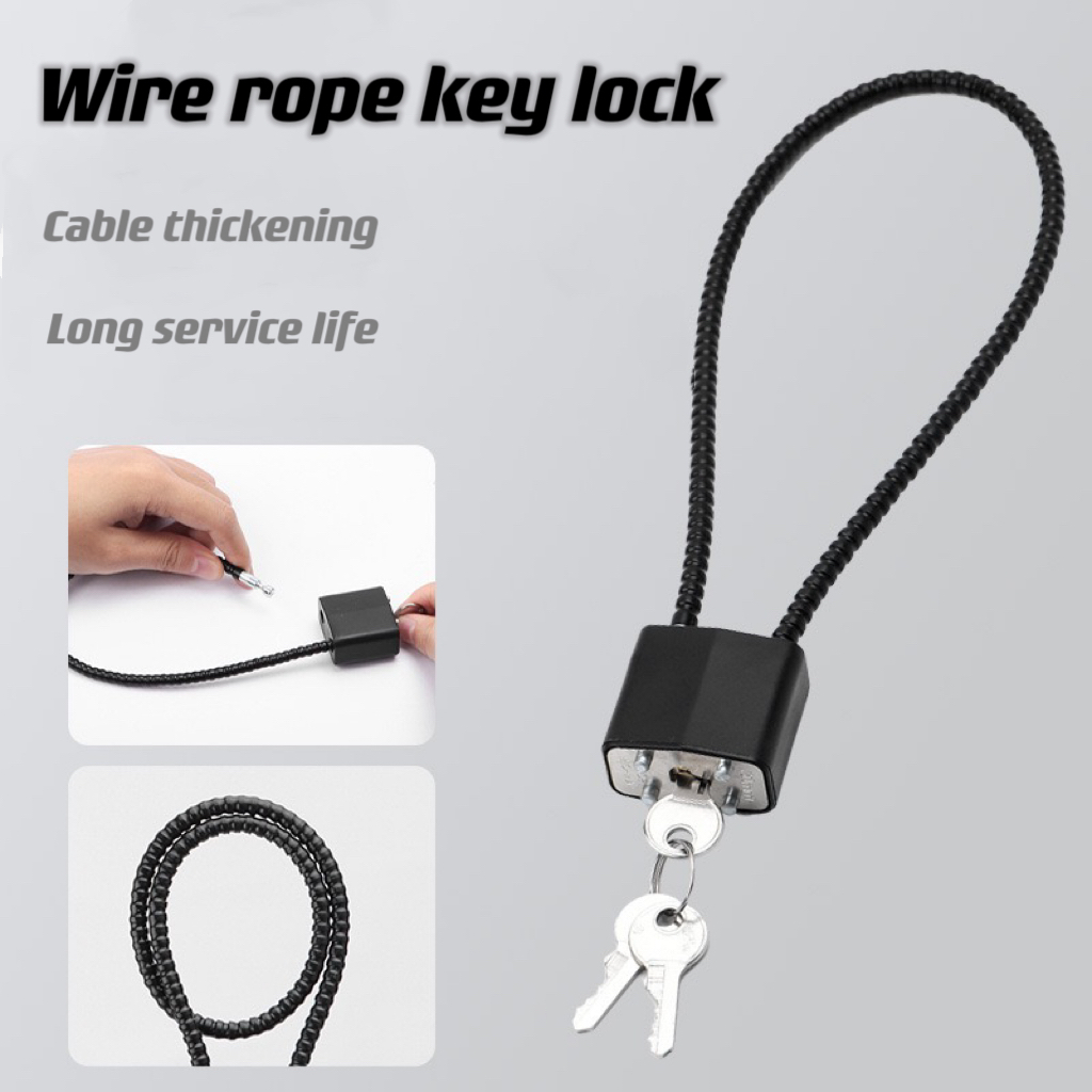 Candado antirrobo de Cable de  - Cable Lock Flexible reseña y precio