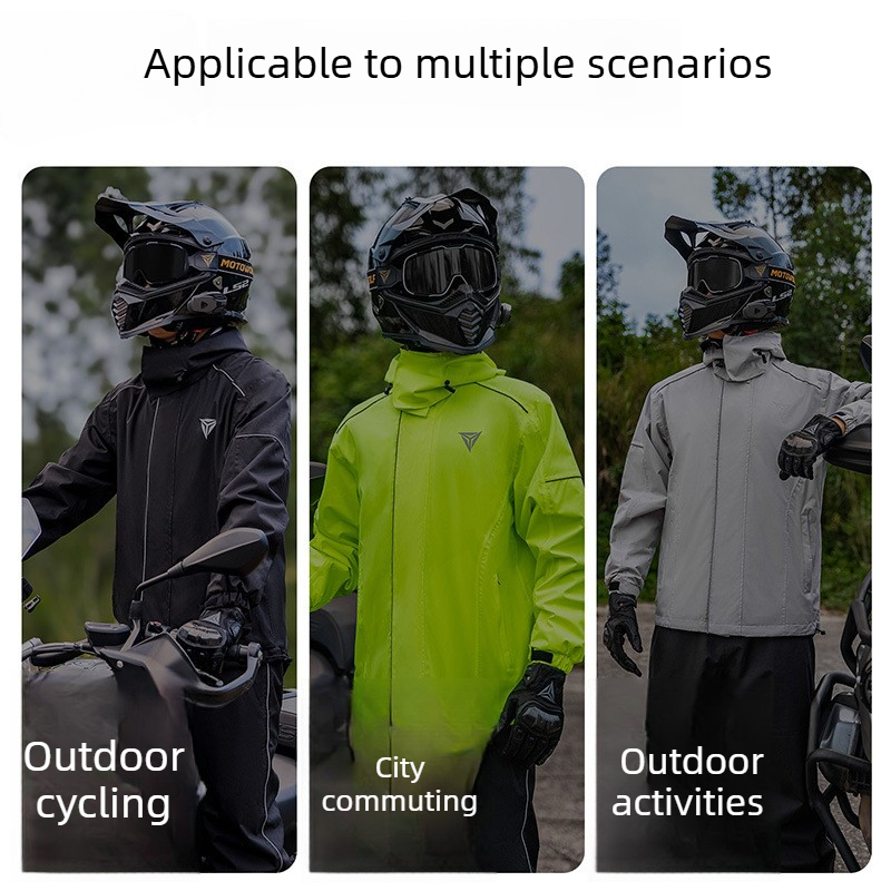 Traje Impermeable para Motocic - Cycling Commute In Rain reseña y precio