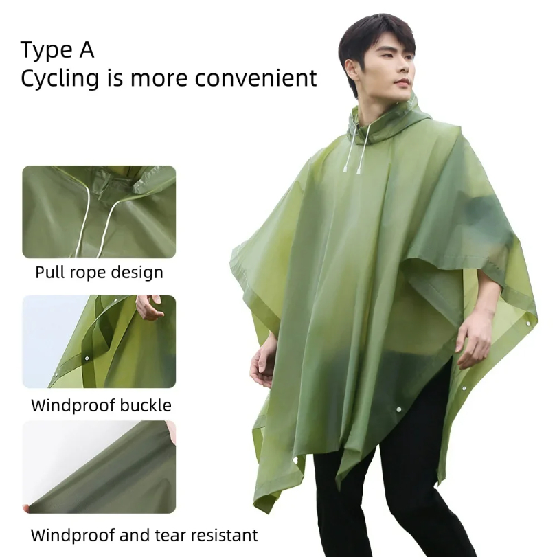 Chubasquero reutilizable con c - Commuting By Bike reseña y precio