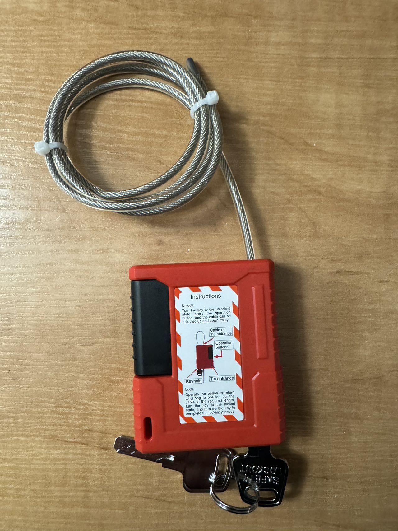 Cable de 4 mm de diámetro, 1 m - Cable Lock Flexible reseña y precio